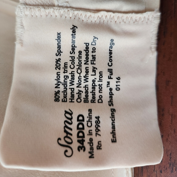 Soma Enhancing Shape Full Coverage 34 DDD - Picture 2 of 3